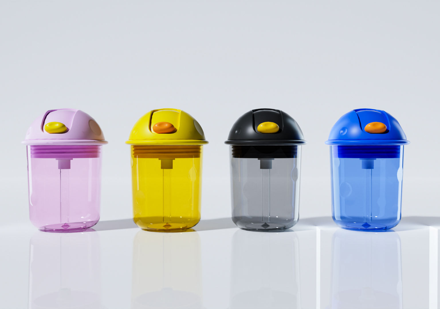 QD-0014, 01413,01420. Stainless Steel / Plastic Water Straw Bottle Cup One Cover Dual Use Double Drinking Cup Portable Office Milk Tea Single Filter Coffee Cup 350ML,550ML