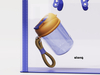  QD-0009 Flip Coffee Cups BPA Free Tritan/ Stainless Steel Portable Customized Children Coffee Plastic Chunky Plastic Water Bottle Milk Cups With Straw 350ML