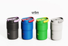  QD-0013 BPA Free Tritan /Stainless Steel Portable Customized Children Coffee Plastic Chunky Plastic Water Bottle Milk Cups With Straw 400ML