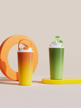  QD-01320 Stainless Steel Portable Customized Children Coffee Chunky Water Bottle Milk Cups With Straw 550ML