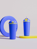 QD-0014, 01413,01420. Stainless Steel / Plastic Water Straw Bottle Cup One Cover Dual Use Double Drinking Cup Portable Office Milk Tea Single Filter Coffee Cup 350ML,550ML