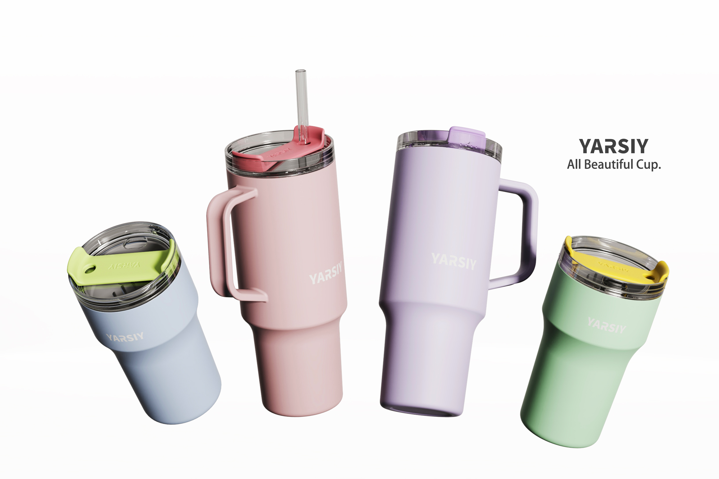 QD-0019 Eco-friendly PBA Free Car Bottle with Straw Sports Drinking Gym Water Bottle with Handle 600ML/1000ML
