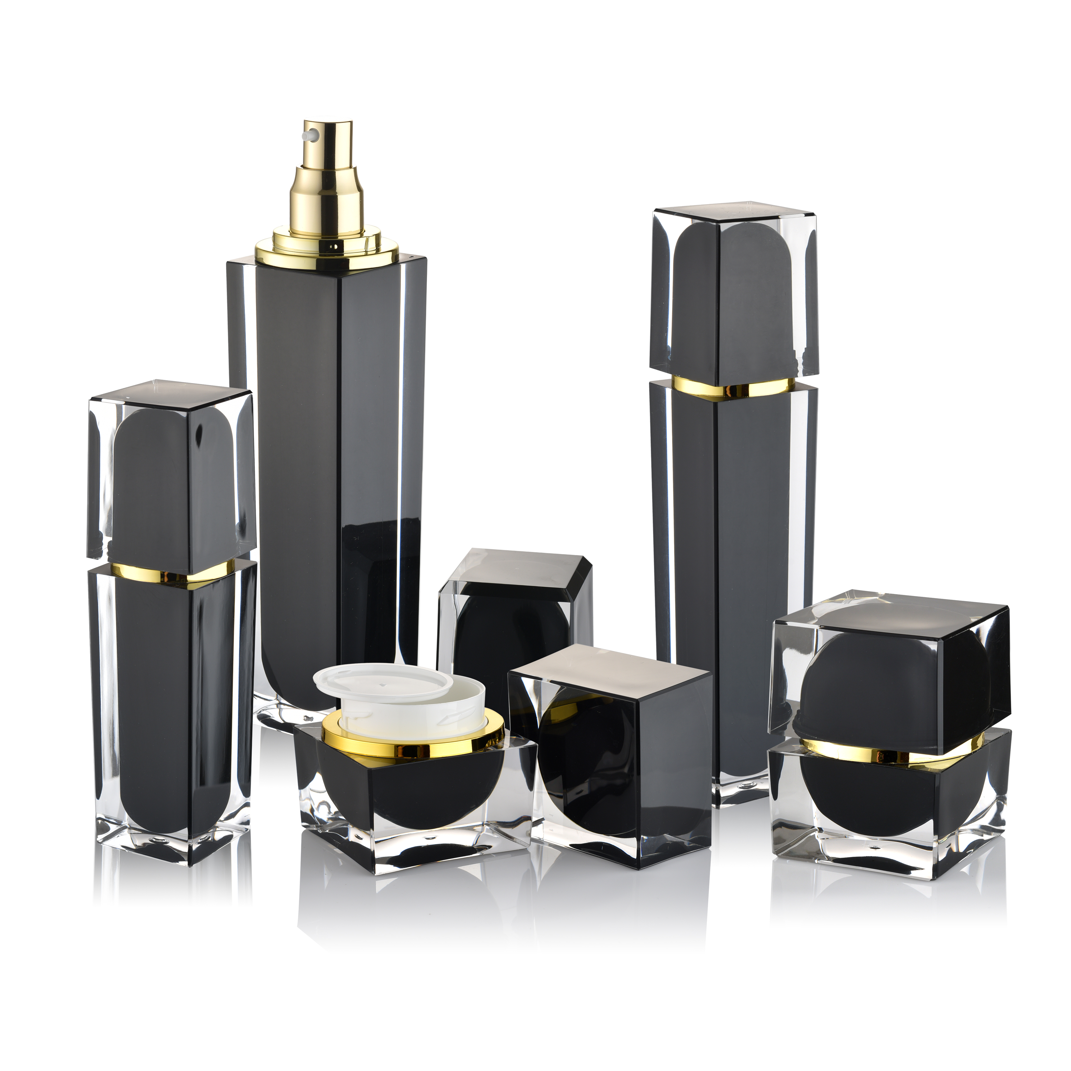 LUXURY, ACRYLIC, CREAM JARS&BOTTLES, 0034