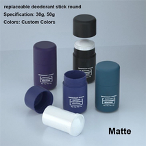 50g Cylinder Replaceable Deodorant Stick Container