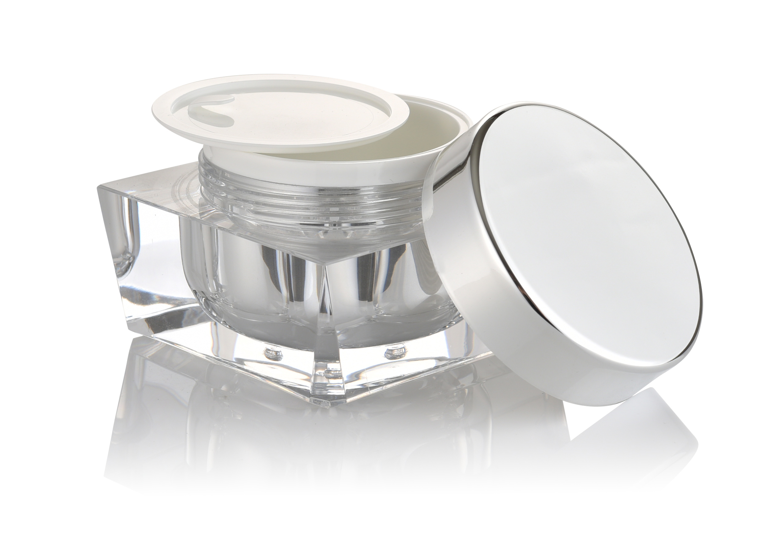 LUXURY, ACRYLIC, CREAM JARS&BOTTLES, 0037