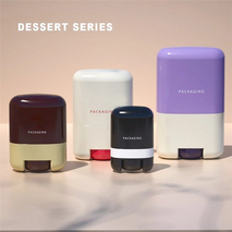 Oval Replaceable Deodorant Stick Container