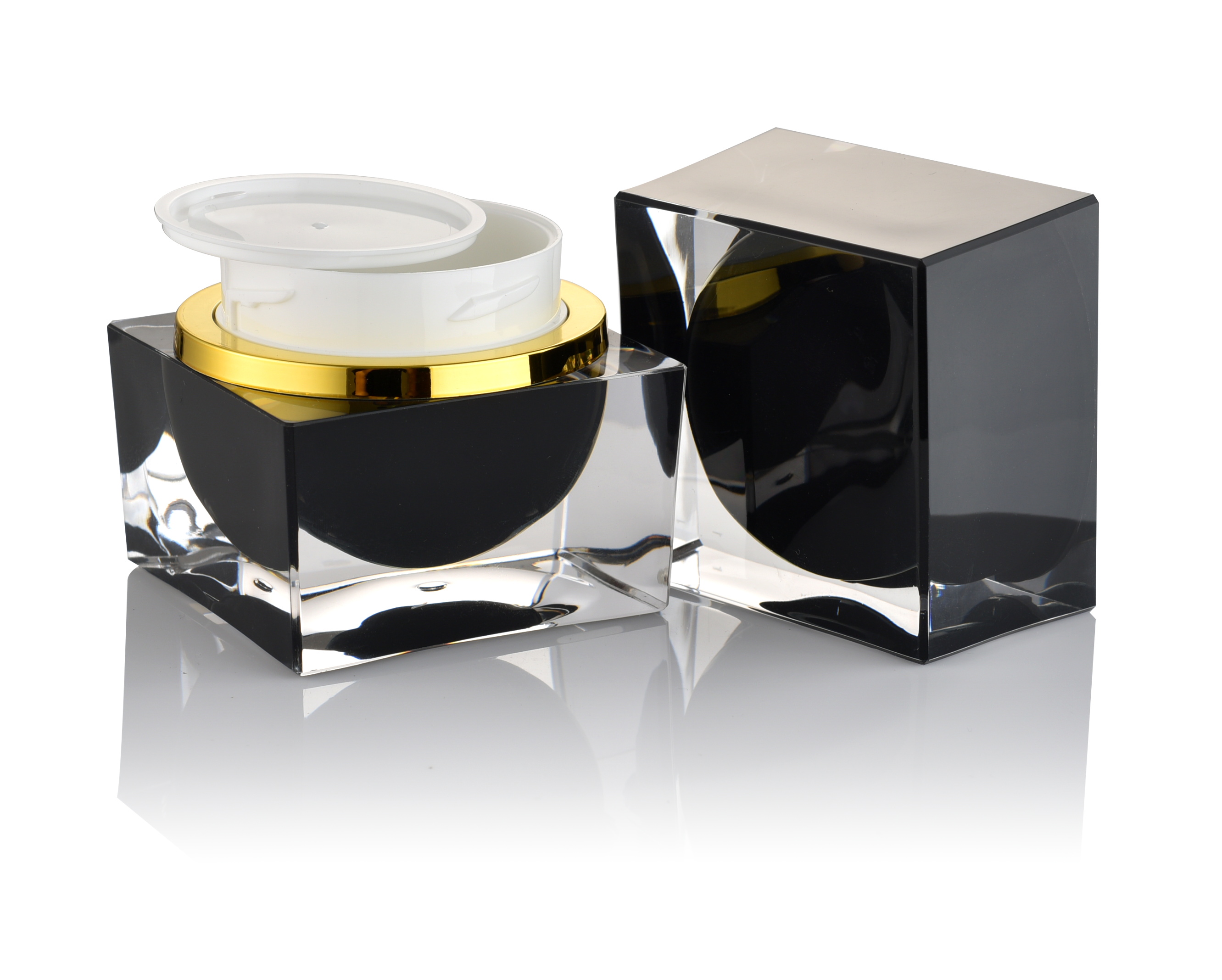 LUXURY, ACRYLIC, CREAM JARS&BOTTLES, 0034
