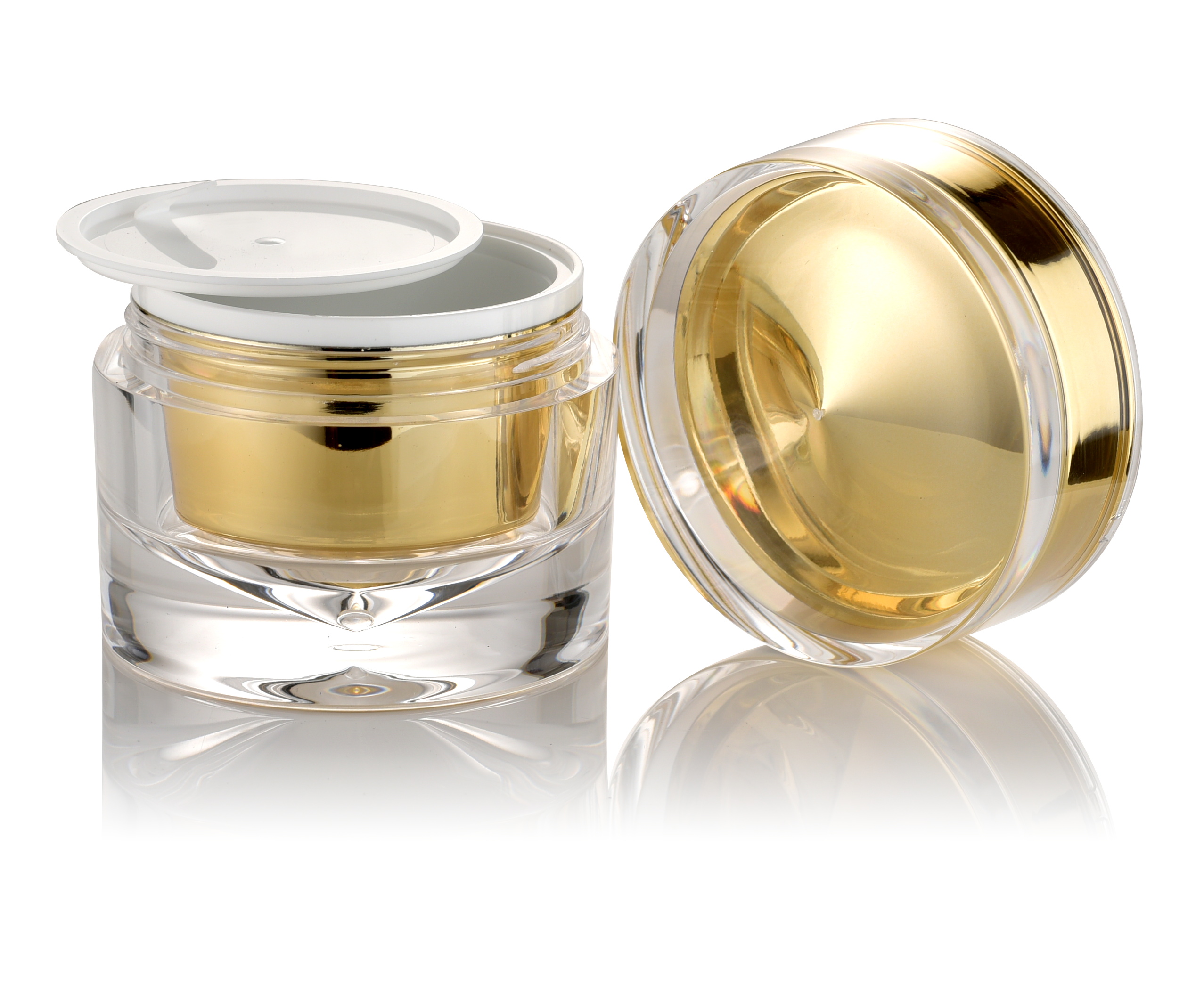 LUXURY, ACRYLIC, CREAM JARS&BOTTLES, 0100