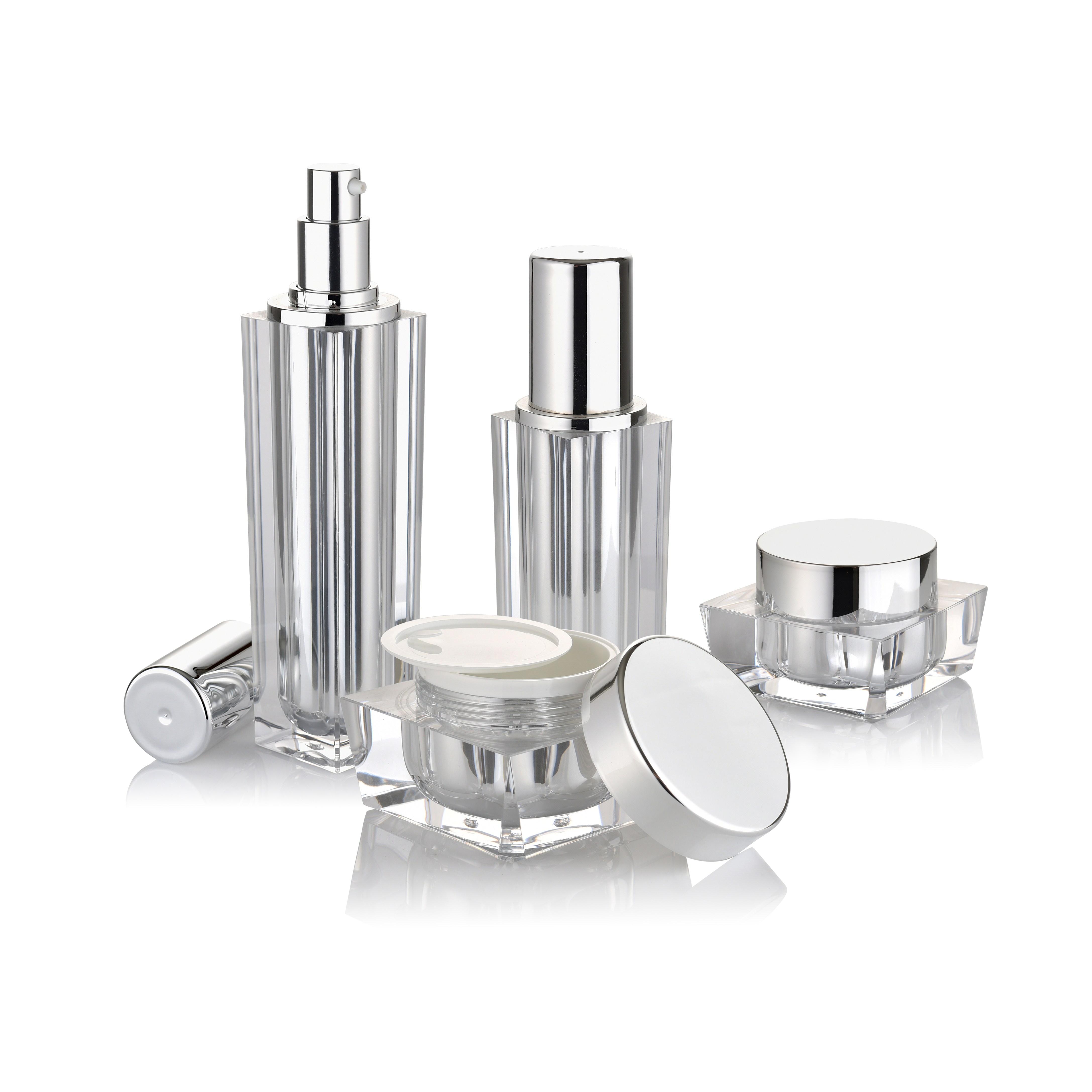 LUXURY, ACRYLIC, CREAM JARS&BOTTLES, 0037