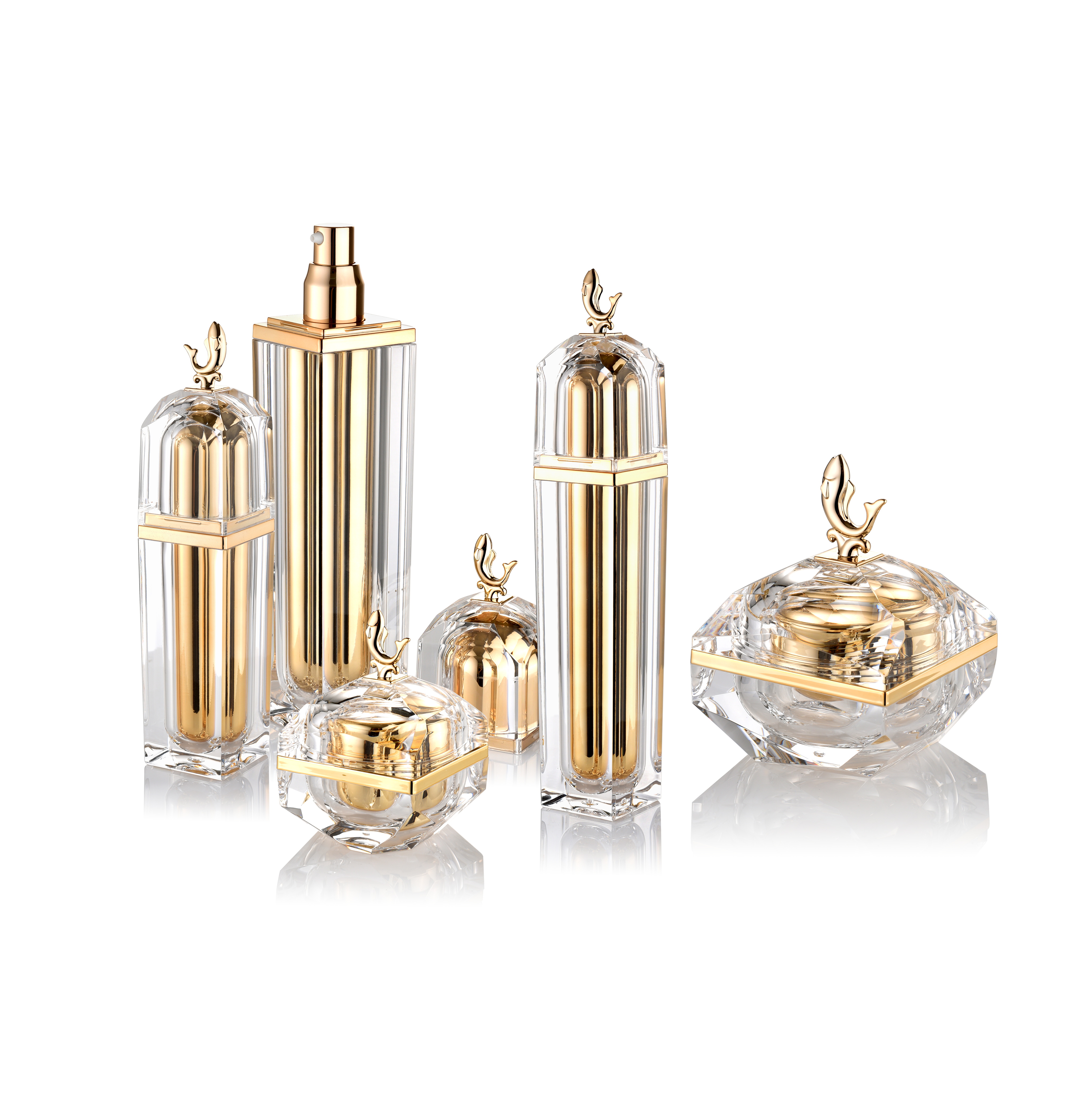 LUXURY, ACRYLIC, CREAM JARS&BOTTLES, 3000