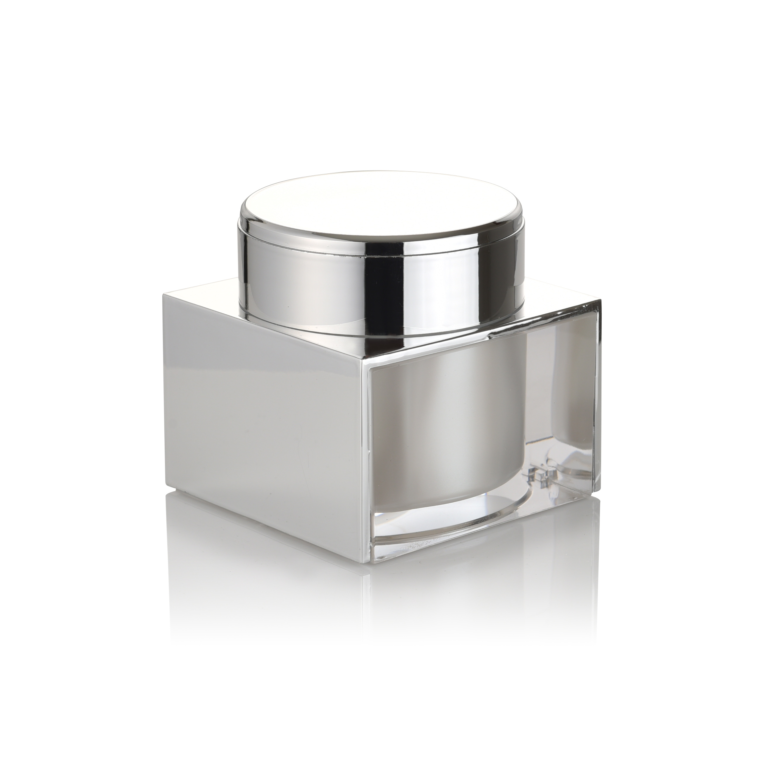 LUXURY, ACRYLIC, CREAM JARS, 0058