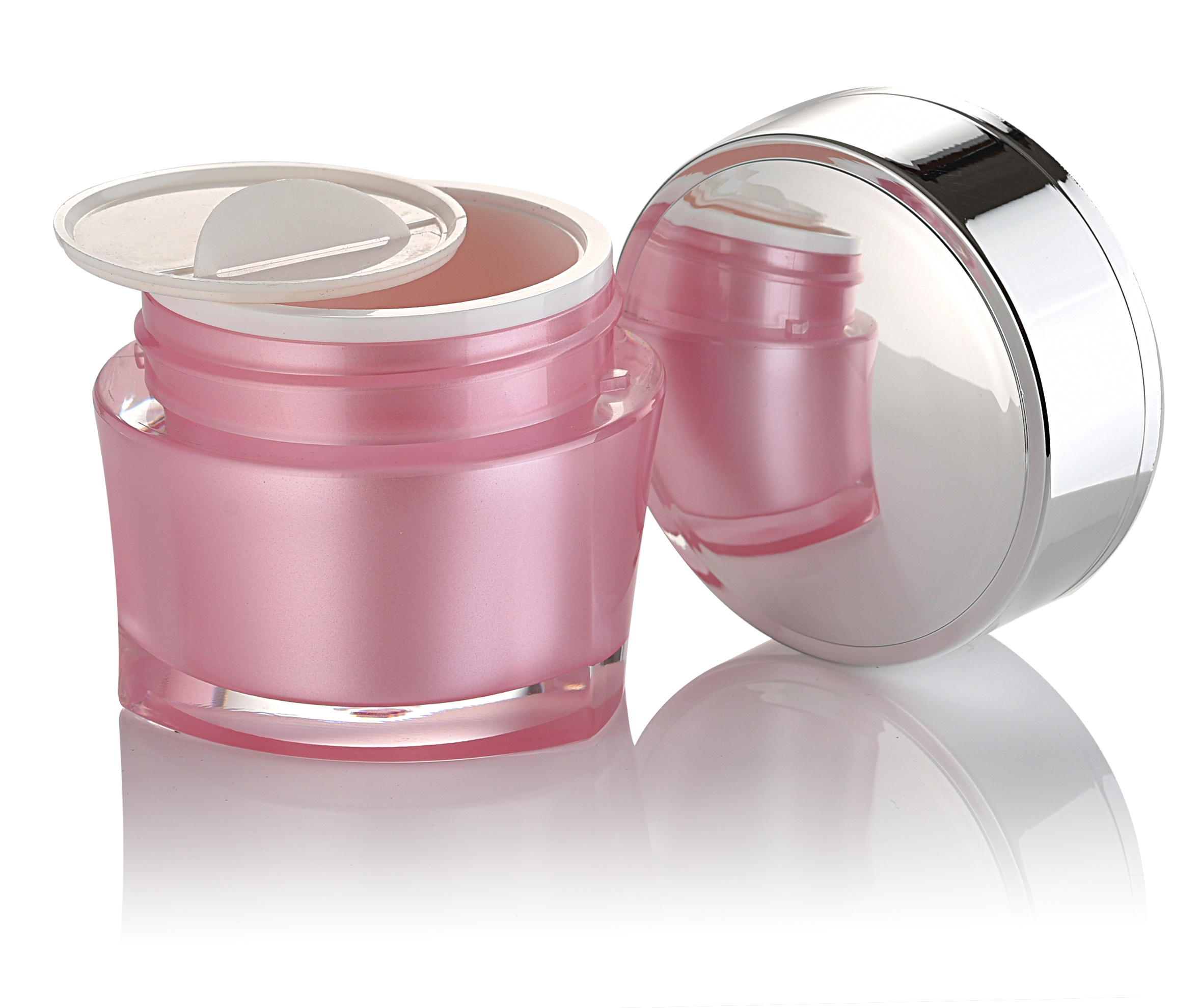 LUXURY, ACRYLIC, CREAM JARS, 0067