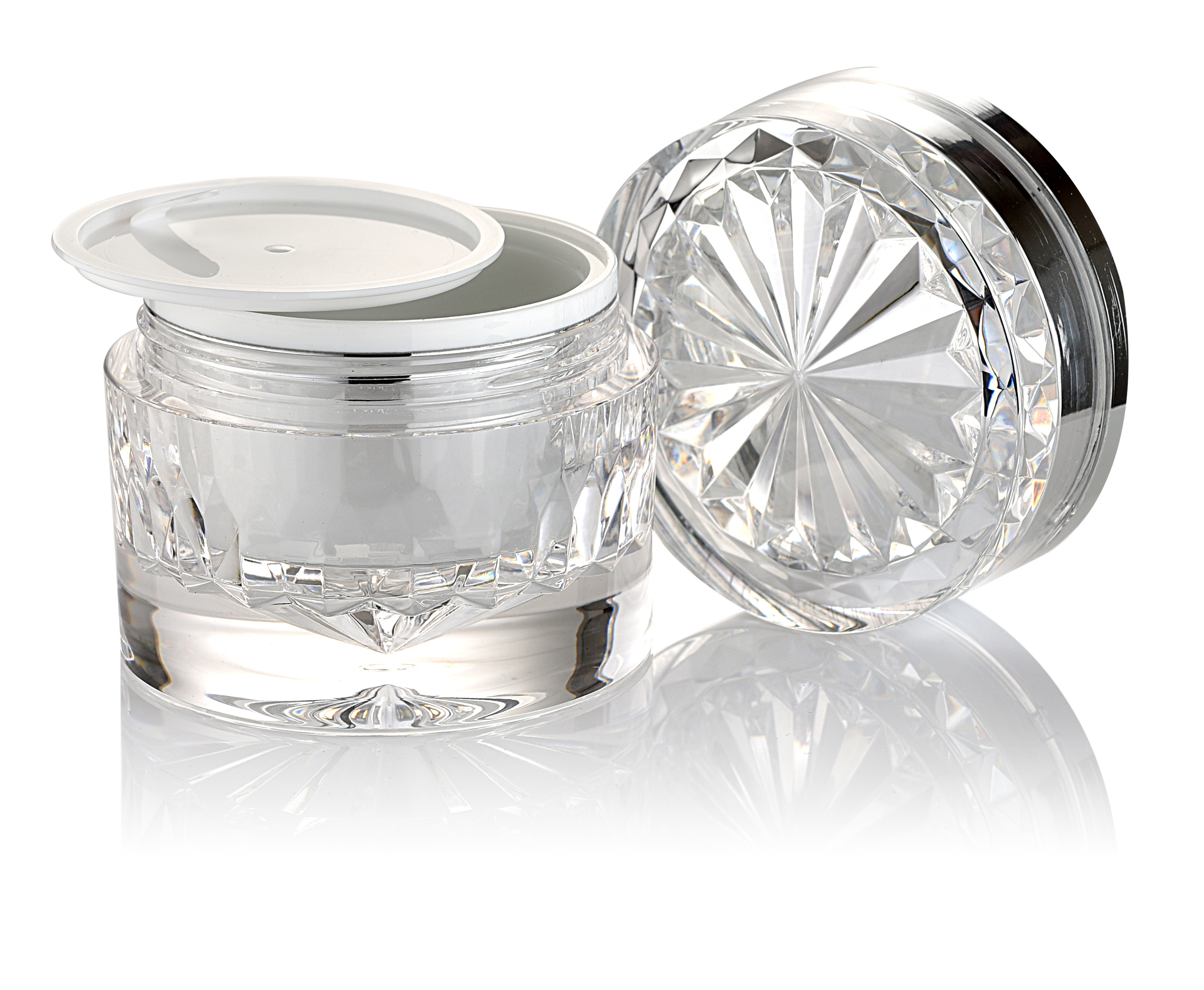 LUXURY, ACRYLIC, CREAM JARS&BOTTLES, 0098