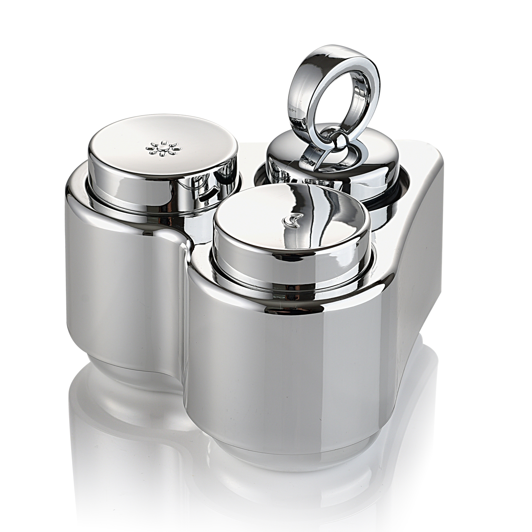 DAY&NIGHT DOUBLE LOTION JAR&MASSAGE&SPOON