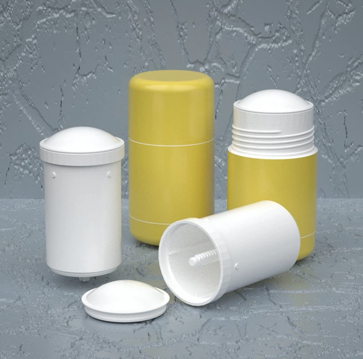 Replaceable Cylinder Deodorant Stick