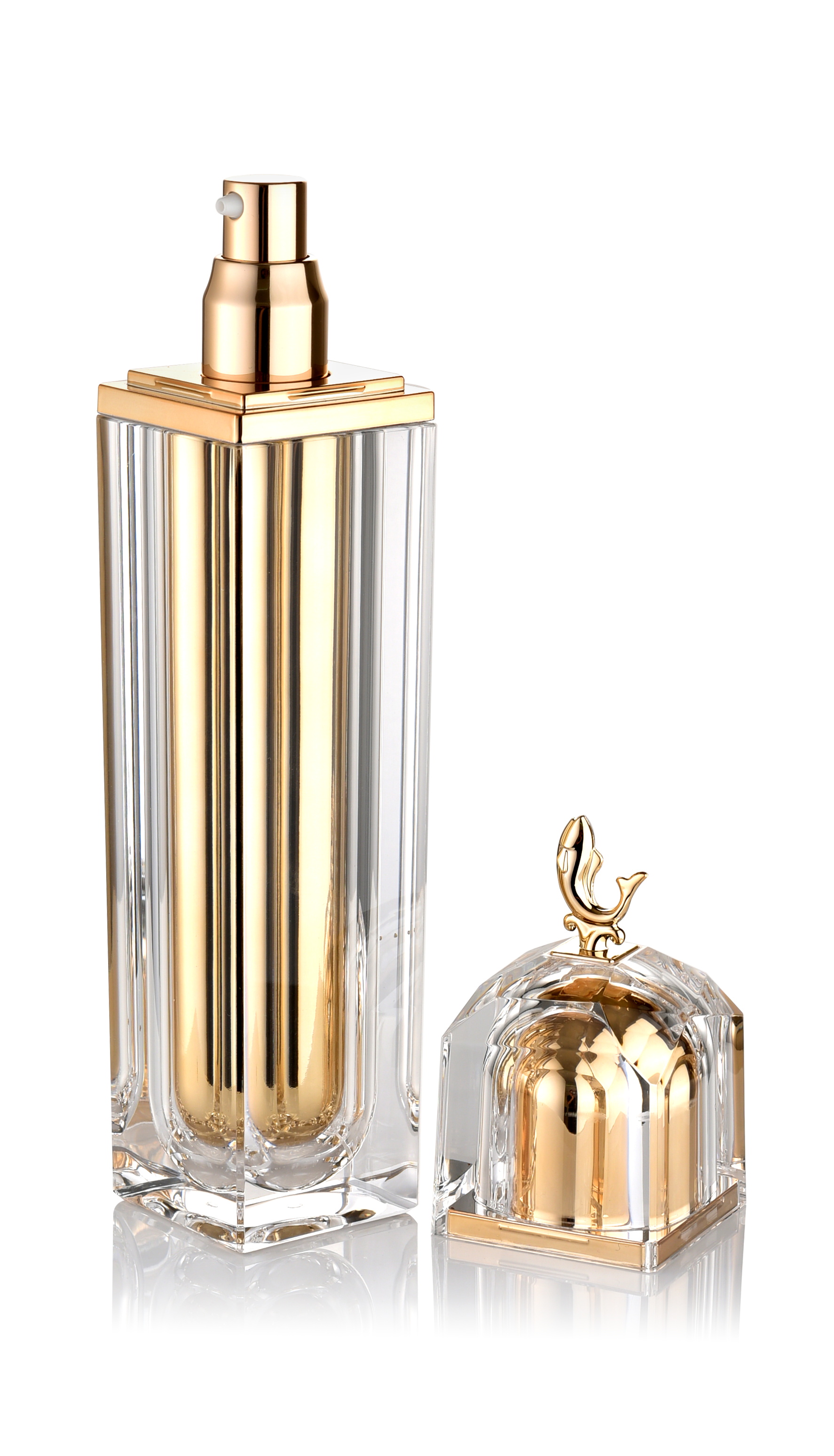 LUXURY, ACRYLIC, CREAM JARS&BOTTLES, 3000