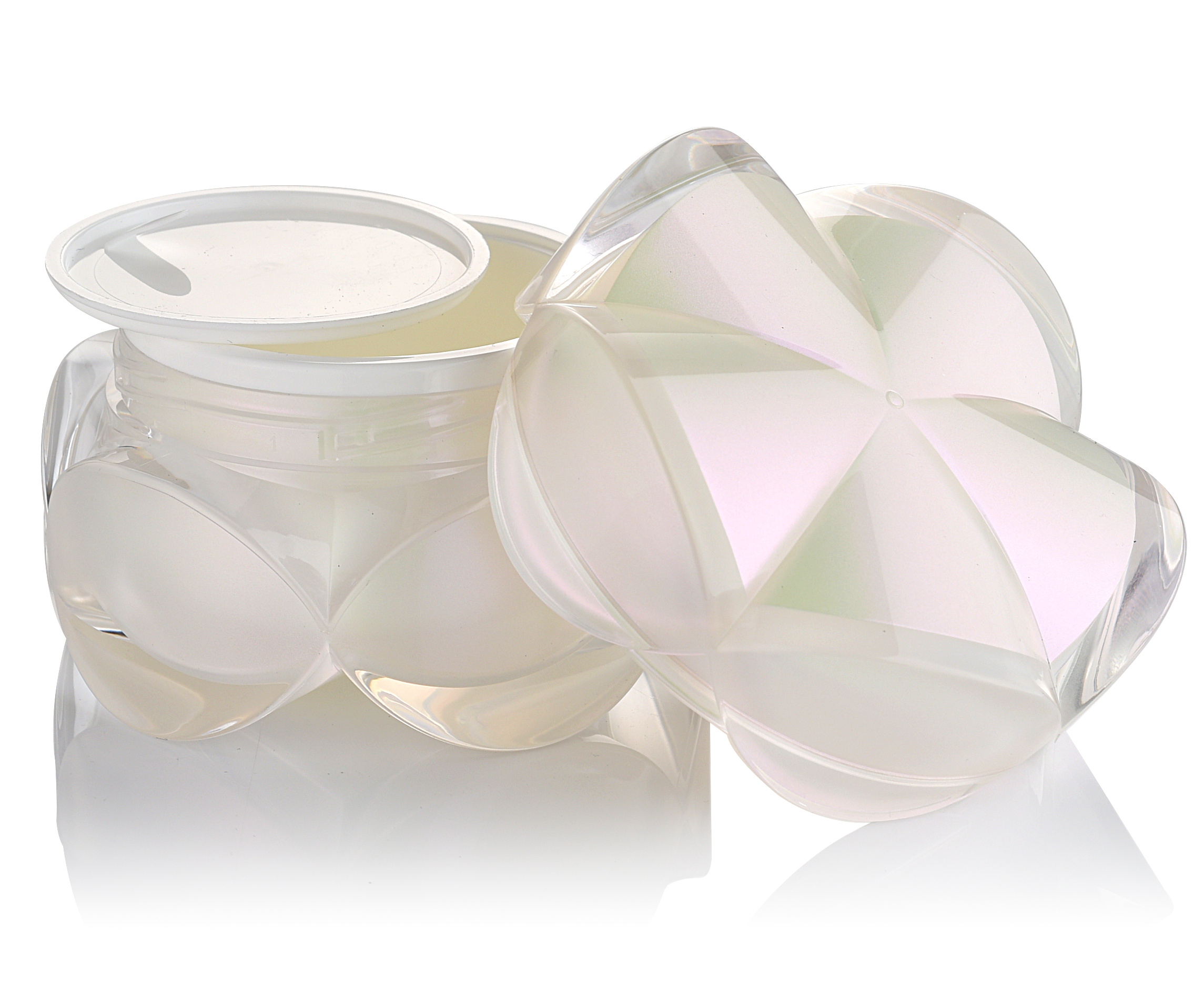 LUXURY, ACRYLIC, CREAM JARS&BOTTLES, 6008