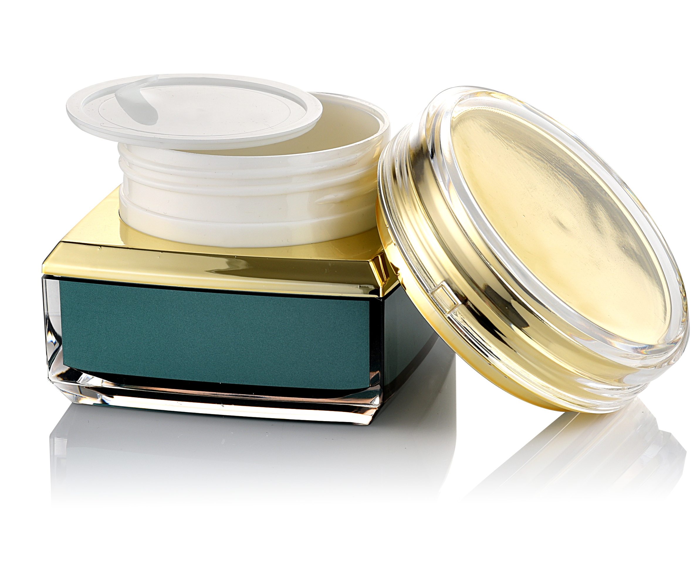 LUXURY, ACRYLIC, CREAM JARS&BOTTLES, 3306