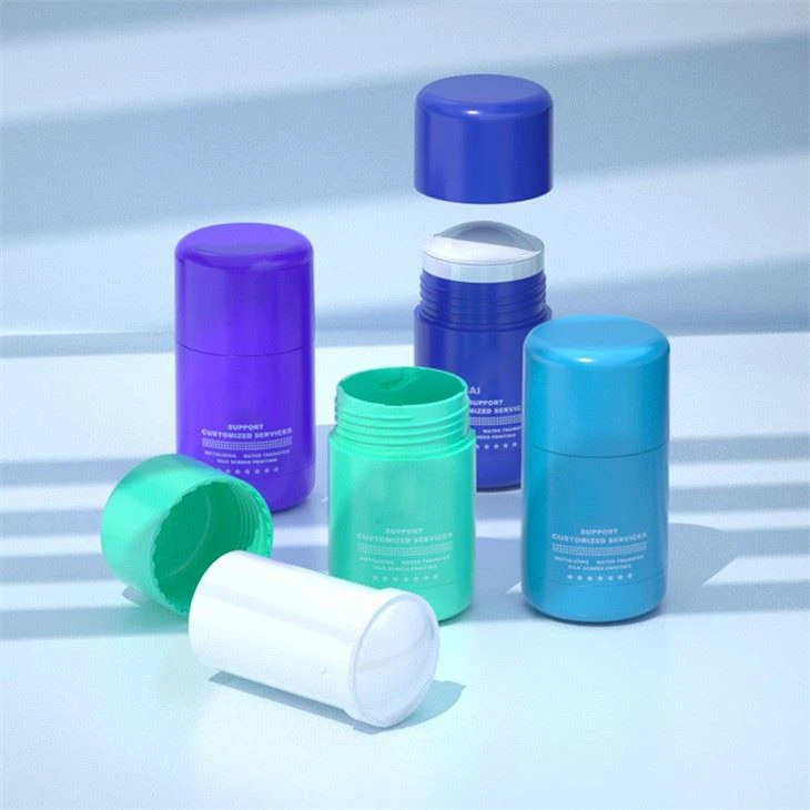 50g Cylinder Replaceable Deodorant Stick Container